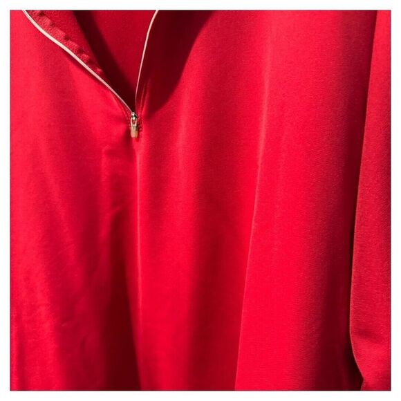 Antigua Mens  1/4 Zip Pullover red size‎ XXL - Picture 2 of 4